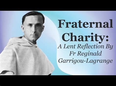 fraternal charity meaning|Lent 1994 .